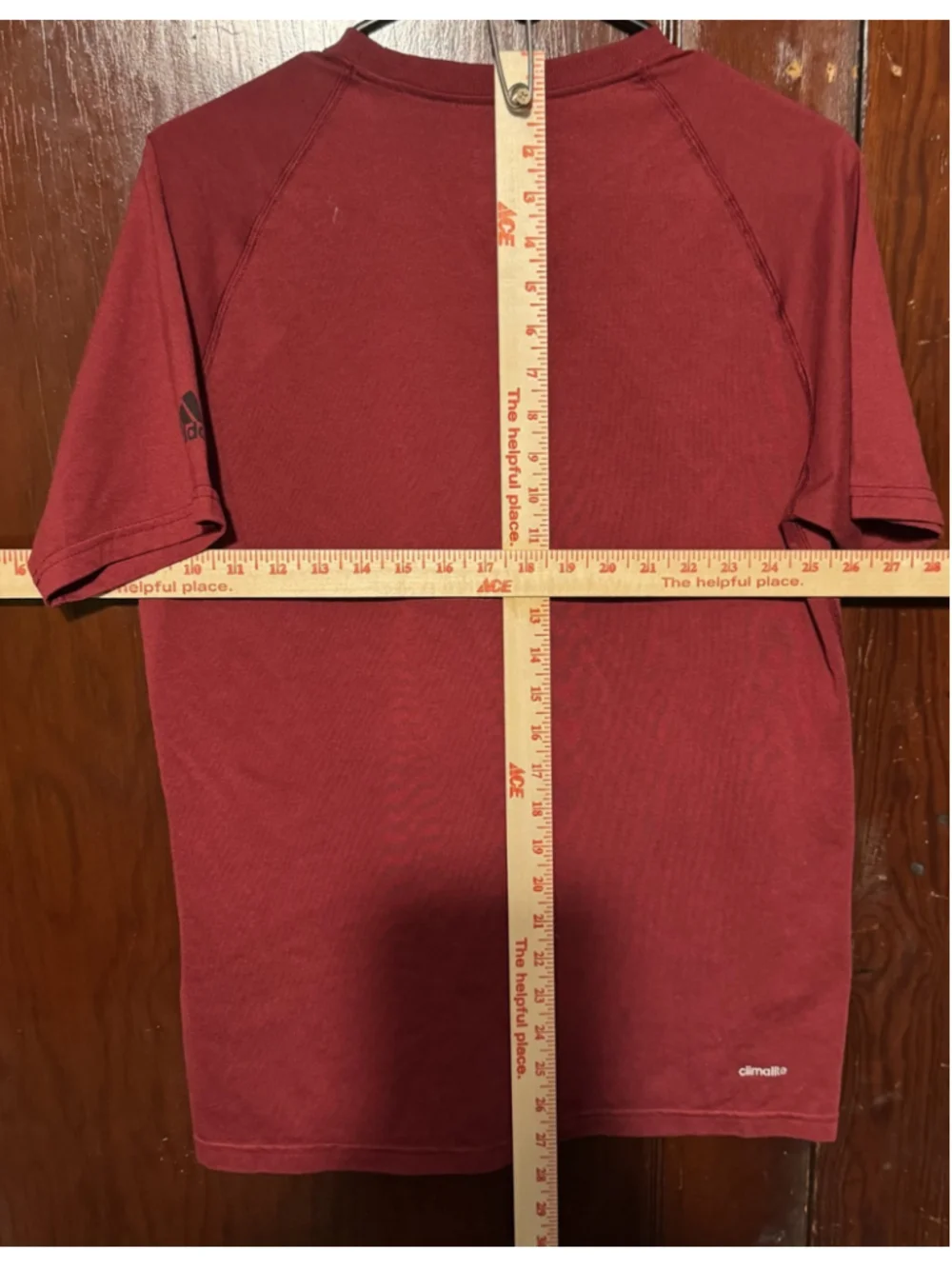 UMass Amherst Minutemen Adidas S/S T-shirt Men M Red